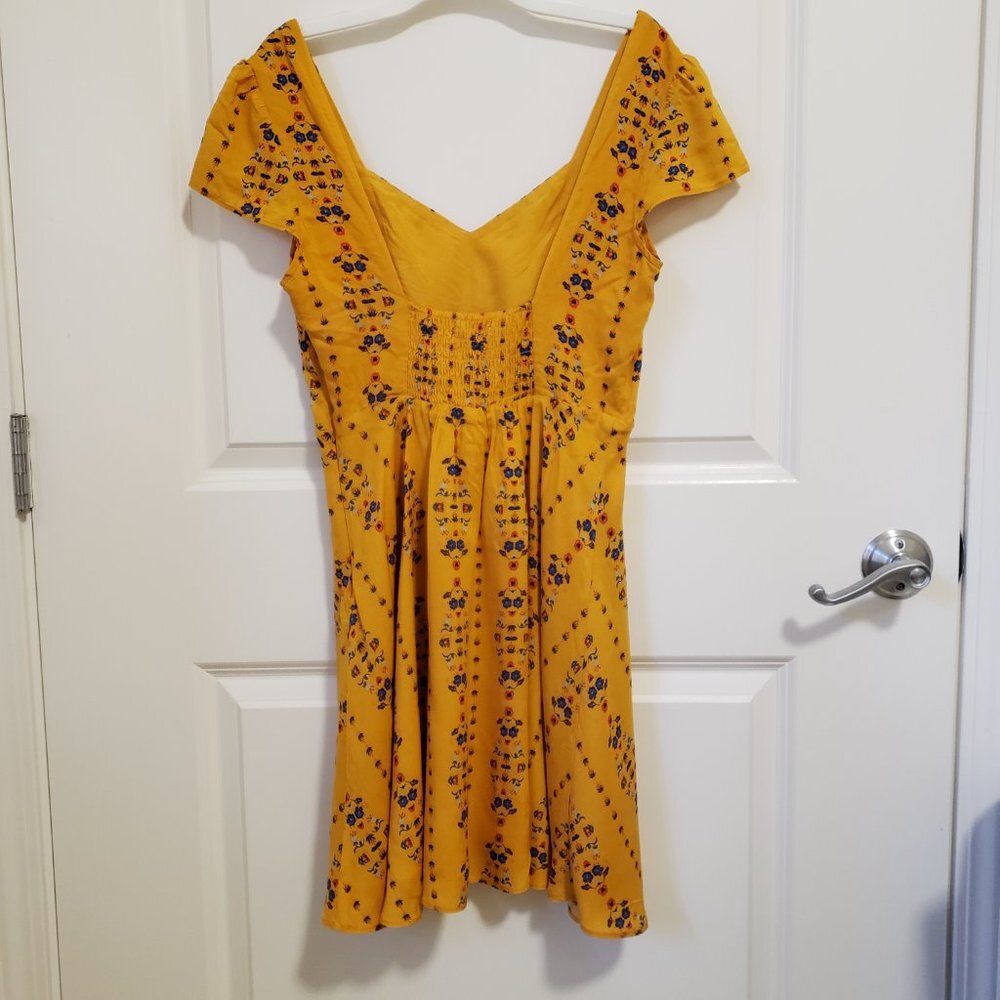 Urban Outfitters Finnigan Folk Print Dress - Picture 3 of 7